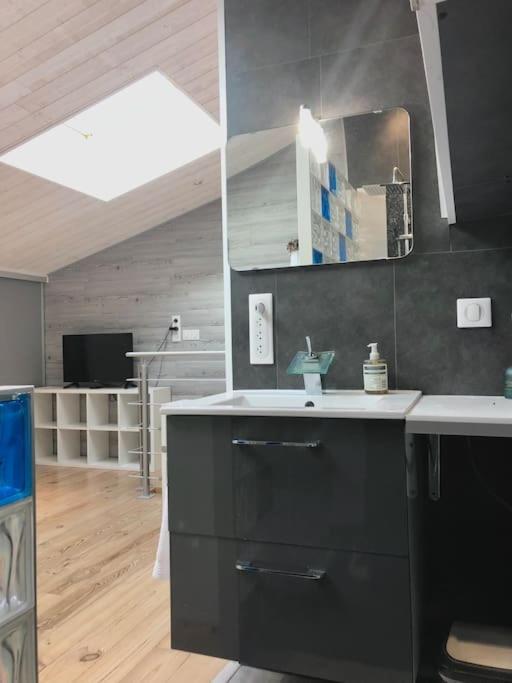 Ferienwohnung Duplex Atypique 20' De Toulouse Leguevin Exterior foto