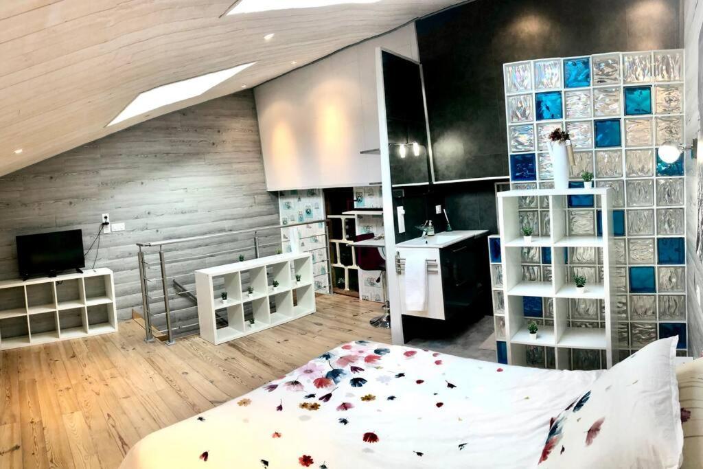 Ferienwohnung Duplex Atypique 20' De Toulouse Leguevin Exterior foto