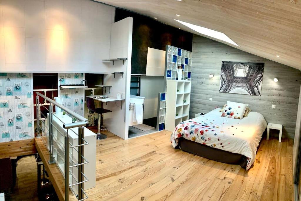 Ferienwohnung Duplex Atypique 20' De Toulouse Leguevin Exterior foto